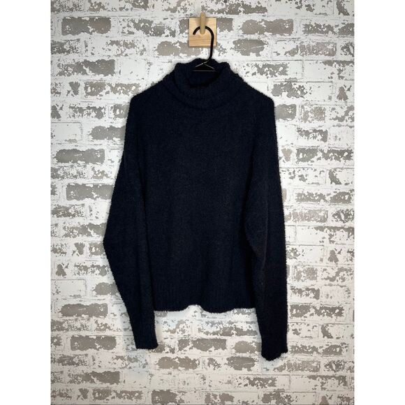 Ugg | women black knitted turtleneck sweater - Picture 7 of 9